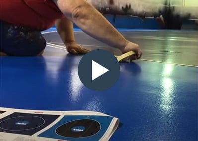 Making the Wrestling Mat - thumbnail